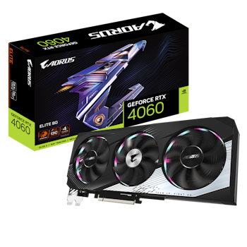 Gigabyte GeForce RTX 4060 8 GB GDDR6 OC GV-N4060OC-8GL low profile graphics  card