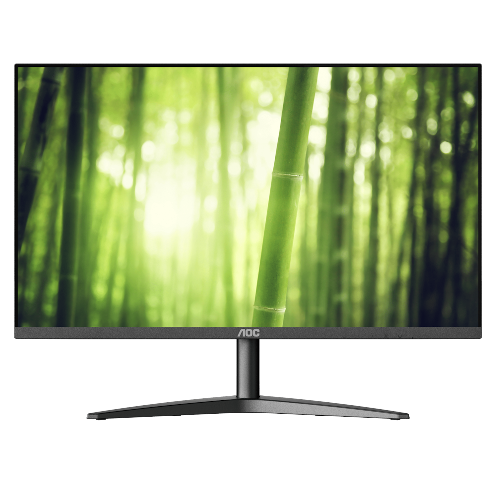 A large main feature product image of AOC 24B1XH2 - 24" FHD 100Hz IPS Monitor
