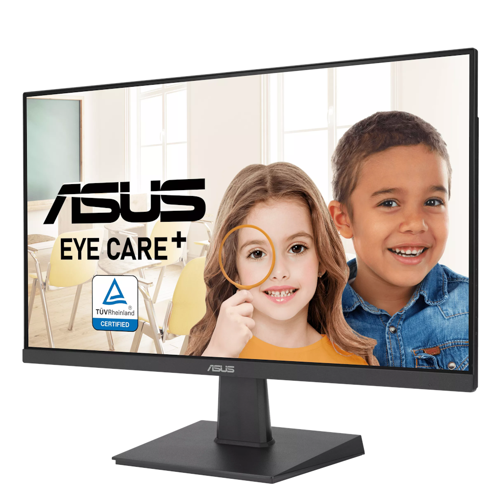 A large main feature product image of ASUS VA27EHF 27" FHD 100Hz IPS Monitor