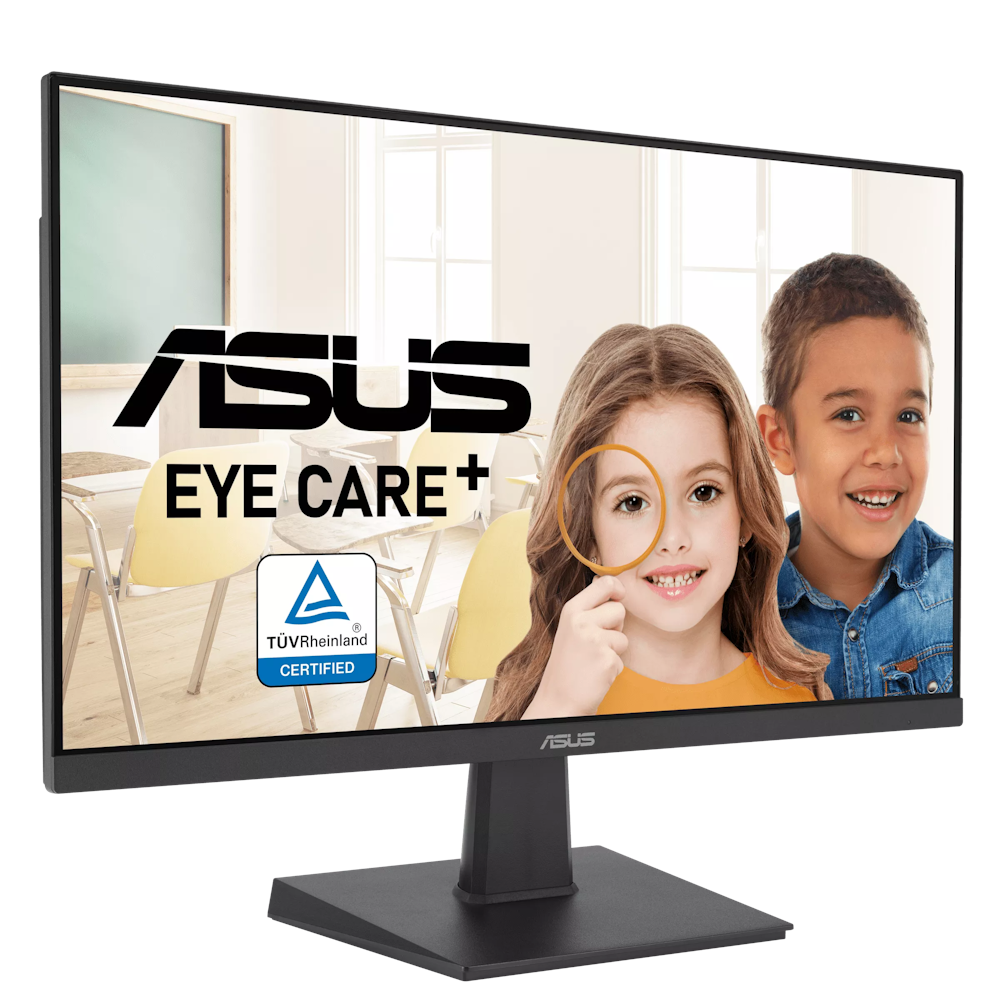 A large main feature product image of ASUS VA27EHF 27" FHD 100Hz IPS Monitor