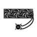 A product image of Lian Li Galahad II Trinity 360 Performance 360mm AIO Liquid CPU Cooler - Black