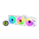 A small tile product image of Lian Li Galahad II Trinity SL Infinity - 360mm RGB AIO Liquid CPU Cooler (White)