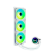 A small tile product image of Lian Li Galahad II Trinity SL Infinity - 360mm RGB AIO Liquid CPU Cooler (White)