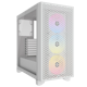 A small tile product image of Corsair 3000D RGB Airflow Tempered Glass Mid Tower Case - White