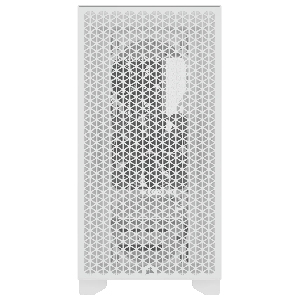 A large main feature product image of Corsair 3000D Airflow - Mid Tower Case (White)