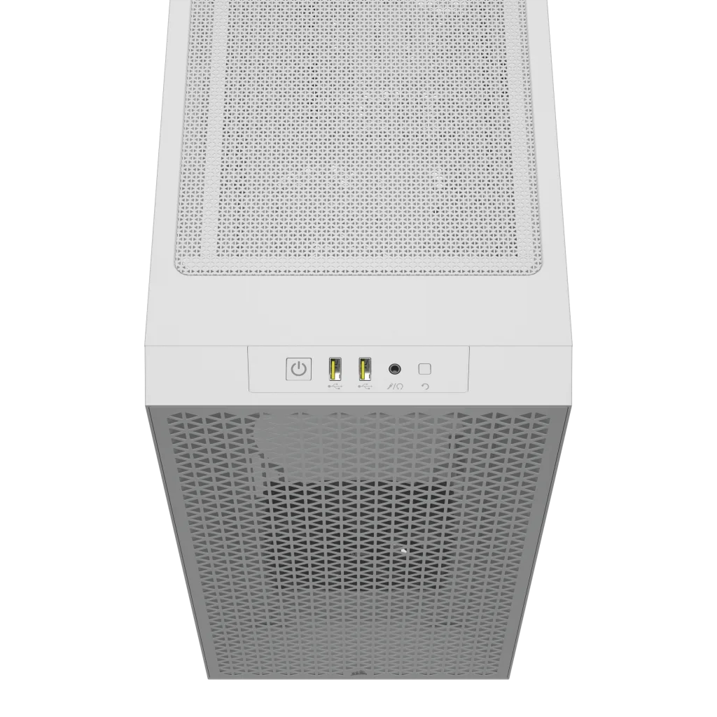 A large main feature product image of Corsair 3000D Airflow - Mid Tower Case (White)