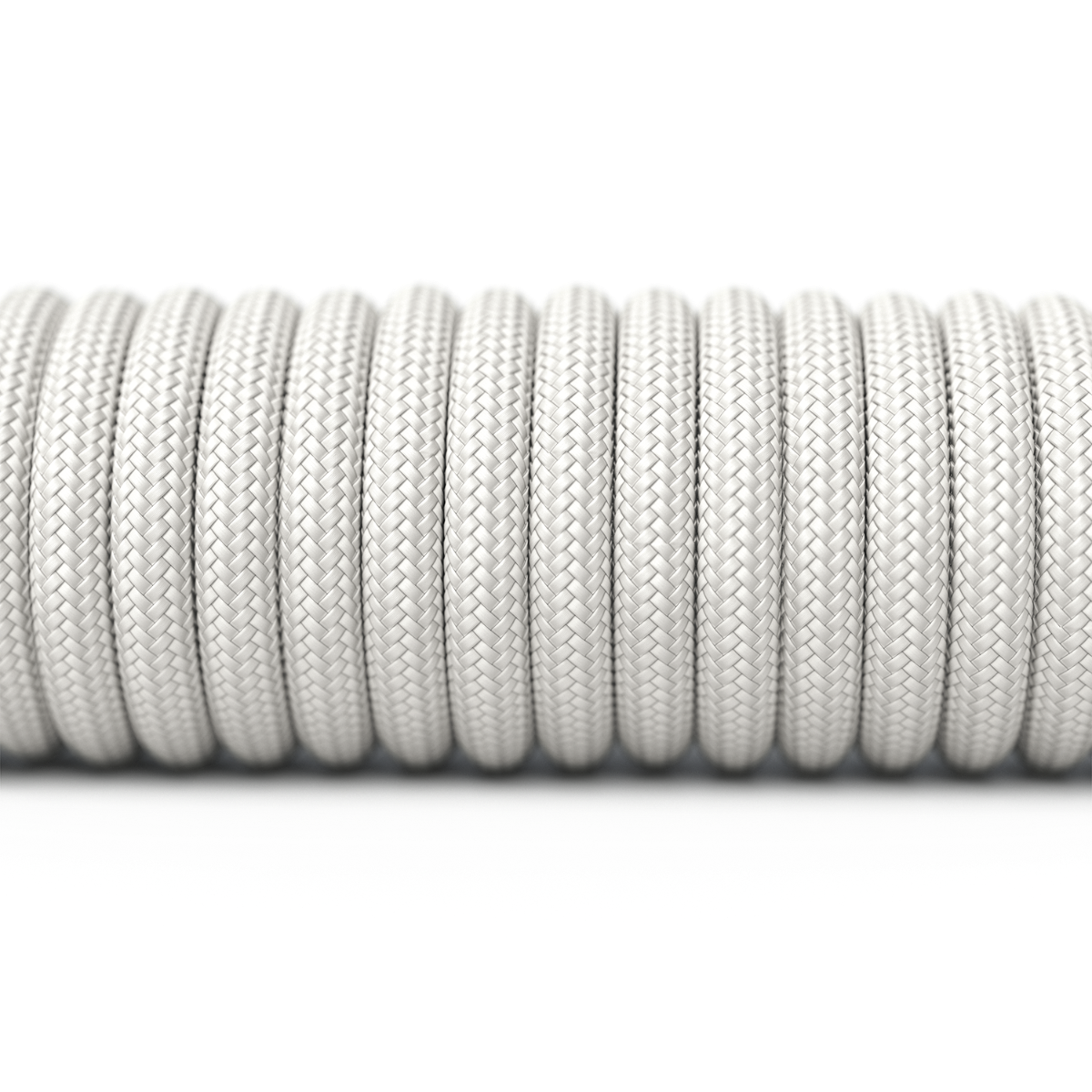 A large main feature product image of Glorious Model O/O Minus Ascended V2 Mouse Cable - Arctic White