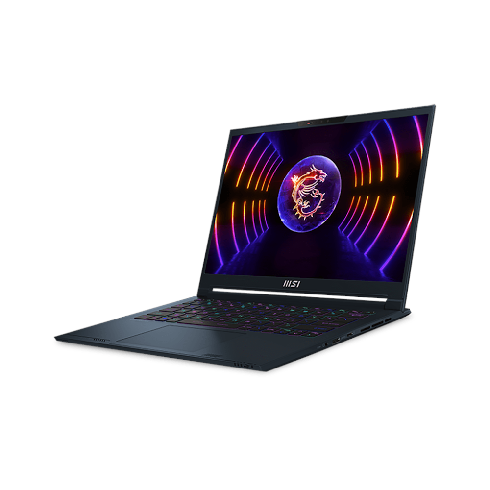 A large main feature product image of MSI Stealth 14 Studio A13VF-059AU 14" 240Hz 13th Gen i7 13700H RTX 4060 Win 11 Notebook