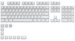 A product image of Glorious Polychroma Cherry Profile RGB Keycaps 115pcs