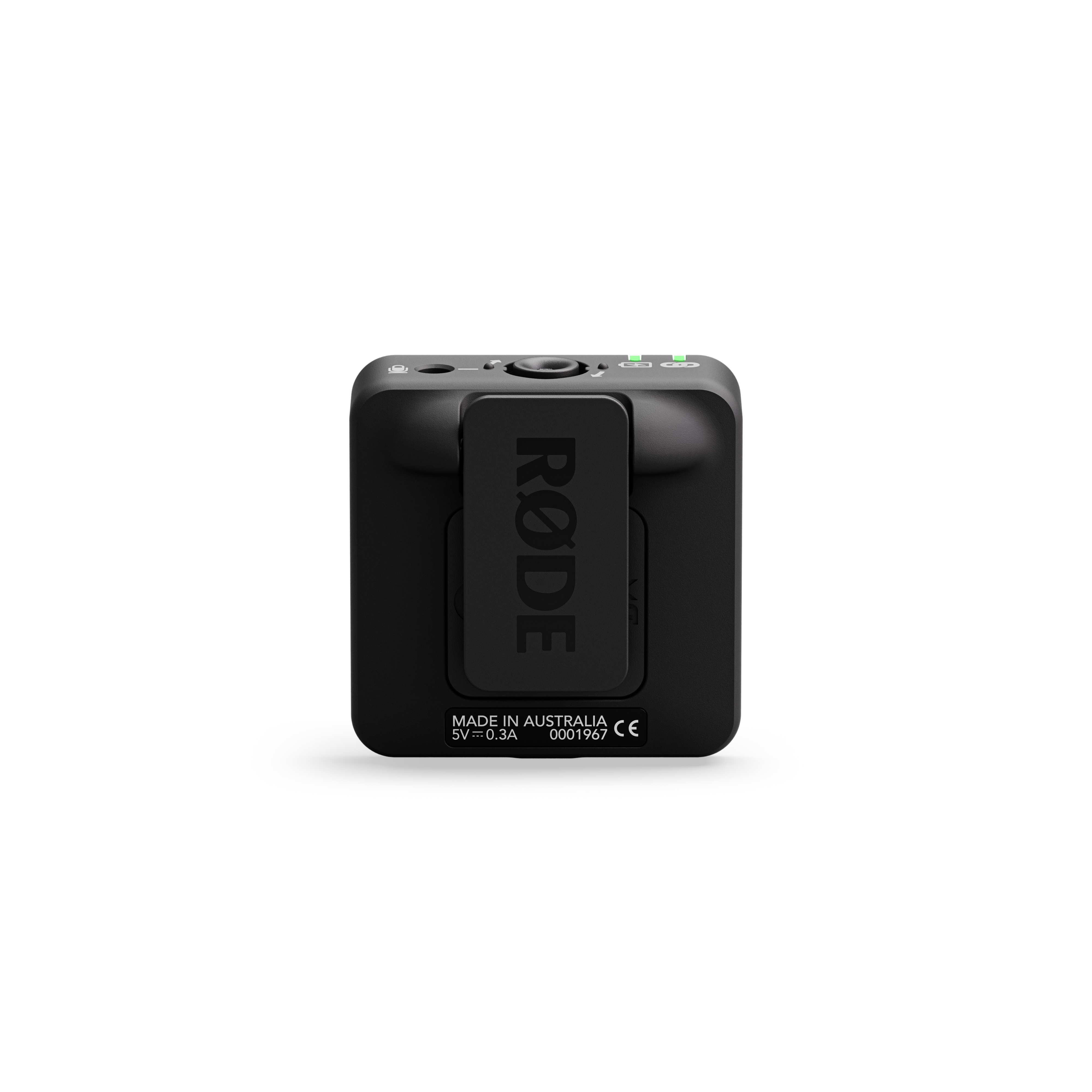 A large main feature product image of RODE Wireless ME - Compact Wireless Microphone System (Black)