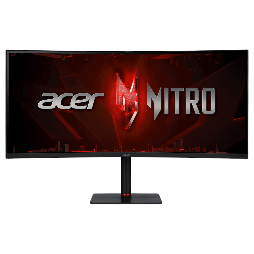 A large main feature product image of Acer Nitro XV345CURV - 34" Curved UWQHD Ultrawide 165Hz VA Monitor
