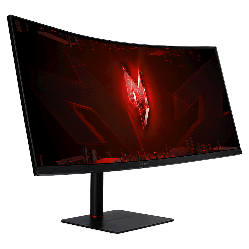 A large main feature product image of Acer Nitro XV345CURV - 34" Curved UWQHD Ultrawide 165Hz VA Monitor