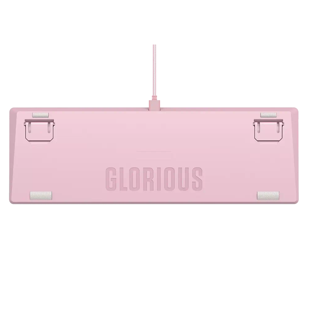 A large main feature product image of Glorious GMMK 2 96% Mechanical Keyboard - Pink (Prebuilt)