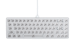 A product image of Glorious GMMK 2 Compact Mechanical Keyboard - White (Barebones)