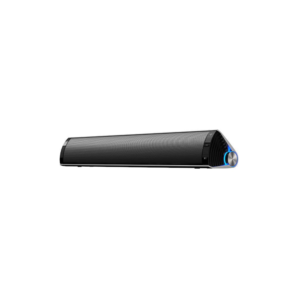 A large main feature product image of Edifier MF200 Portable Bluetooth Speaker- Silver