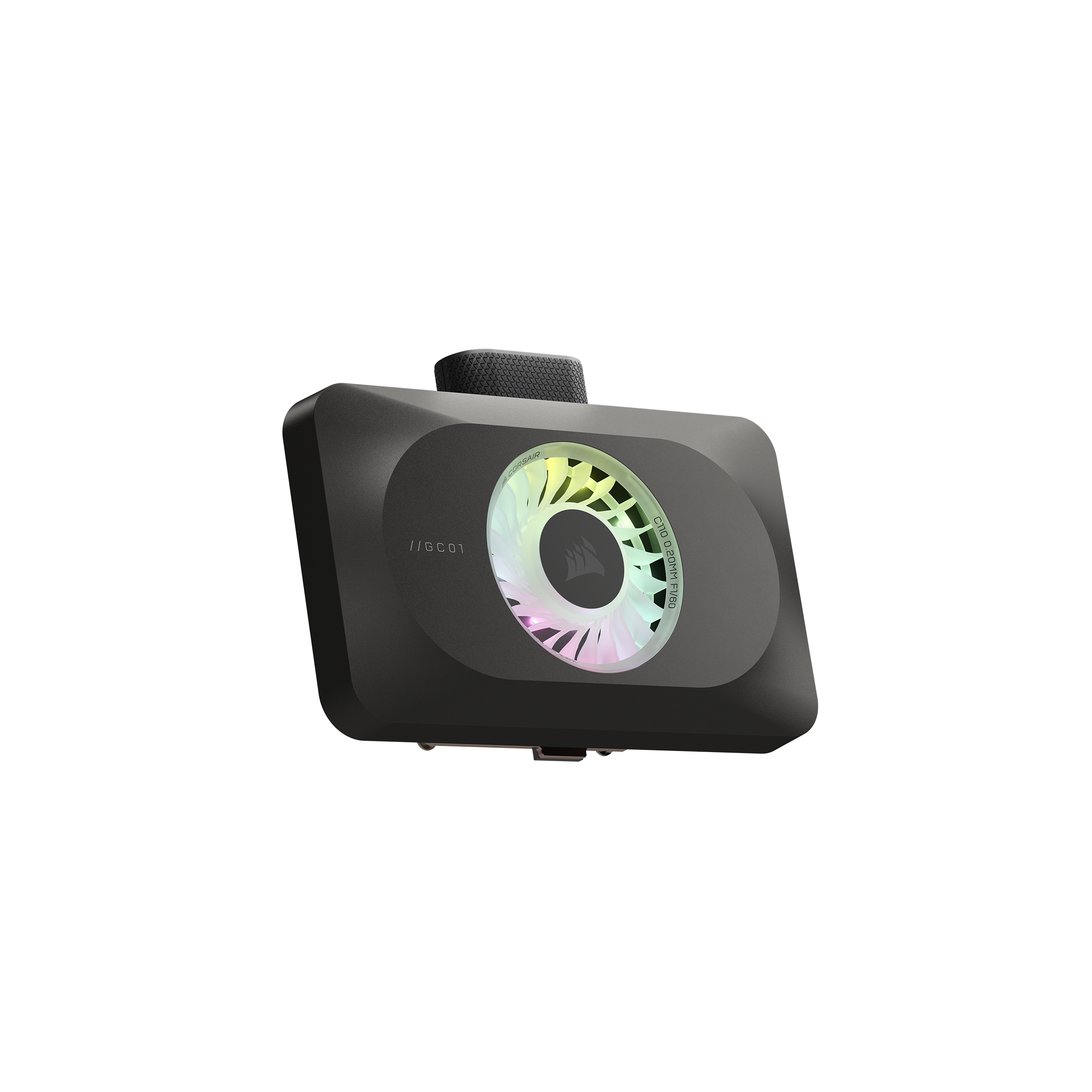 A large main feature product image of Corsair iCUE LINK XG3 RGB Hybrid GPU Water Block (7900 XT(X))