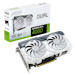 A product image of ASUS GeForce RTX 4060 Dual OC 8GB GDDR6 - White