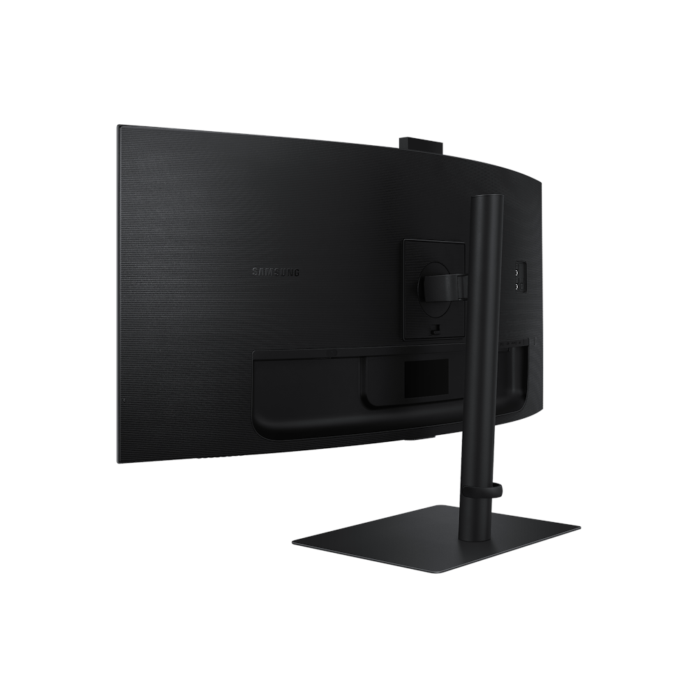 A large main feature product image of Samsung ViewFinity S65VC 34" Curved UWQHD Ultrawide 100Hz VA Webcam Monitor