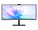 A product image of Samsung ViewFinity S65VC 34" Curved UWQHD Ultrawide 100Hz VA Webcam Monitor