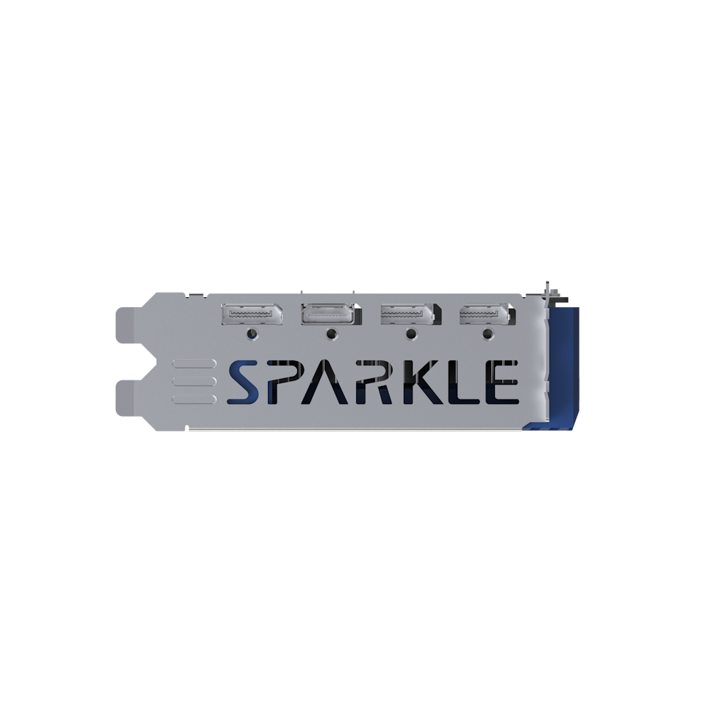 A large main feature product image of SPARKLE Intel Arc A380 ELF 6GB GDDR6