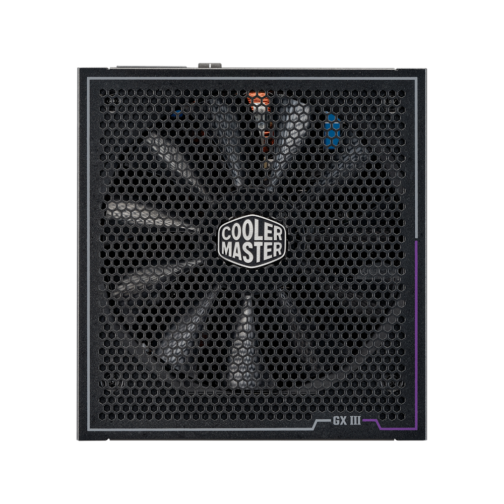 A large main feature product image of Cooler Master GX III 850W Gold ATX Modular PSU