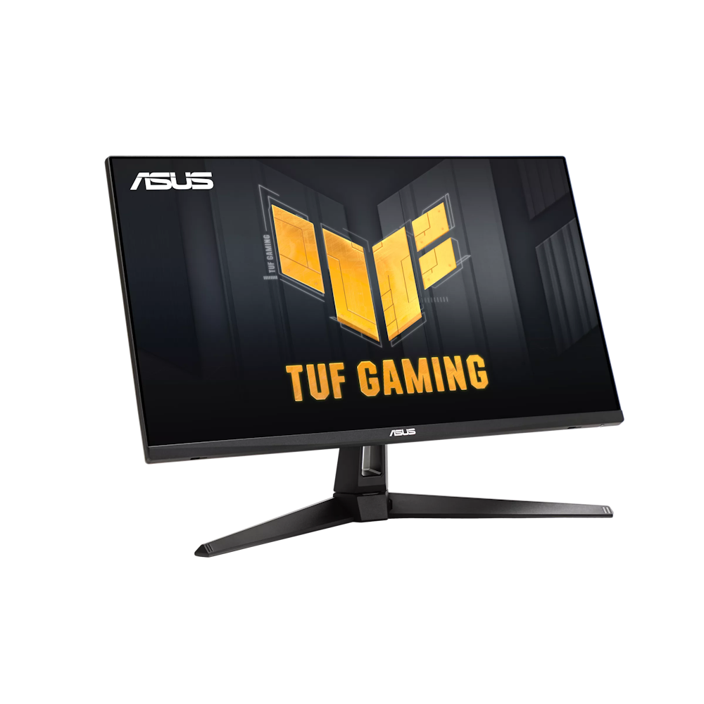 A large main feature product image of ASUS TUF VG27AQ3A 27" QHD 180Hz IPS Monitor