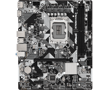 Product image of ASRock B760M-H/M.2 LGA1700 mATX Desktop Motherboard - Click for product page of ASRock B760M-H/M.2 LGA1700 mATX Desktop Motherboard