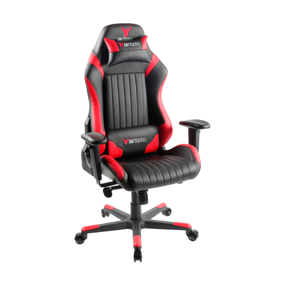 EX-DEMO BattleBull Covert Gaming Chair Black/Red