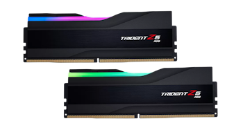 Product image of G.Skill 32GB Kit (2x16GB) DDR5 Trident Z5 RGB CL40 6000MHz - Black - Click for product page of G.Skill 32GB Kit (2x16GB) DDR5 Trident Z5 RGB CL40 6000MHz - Black