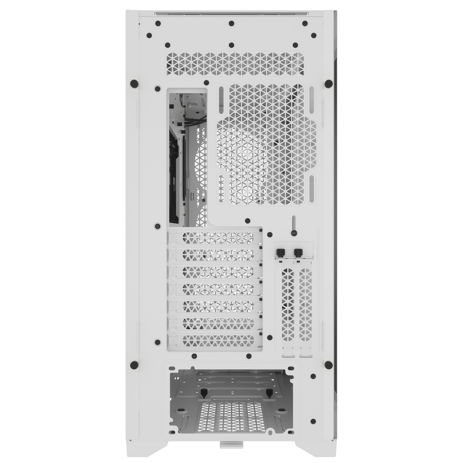 A large main feature product image of Corsair 5000D Core Airflow - Mid Tower Case (White)
