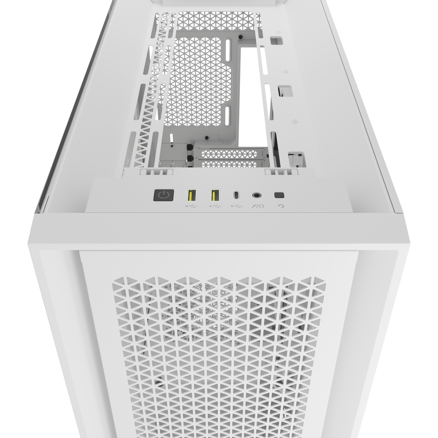 A large main feature product image of Corsair 5000D Core Airflow - Mid Tower Case (White)