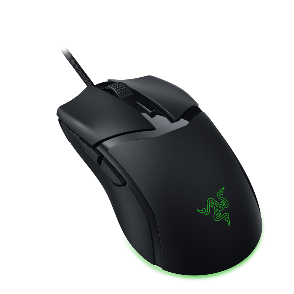 A large main feature product image of Razer Cobra - Customizable Gaming Mouse