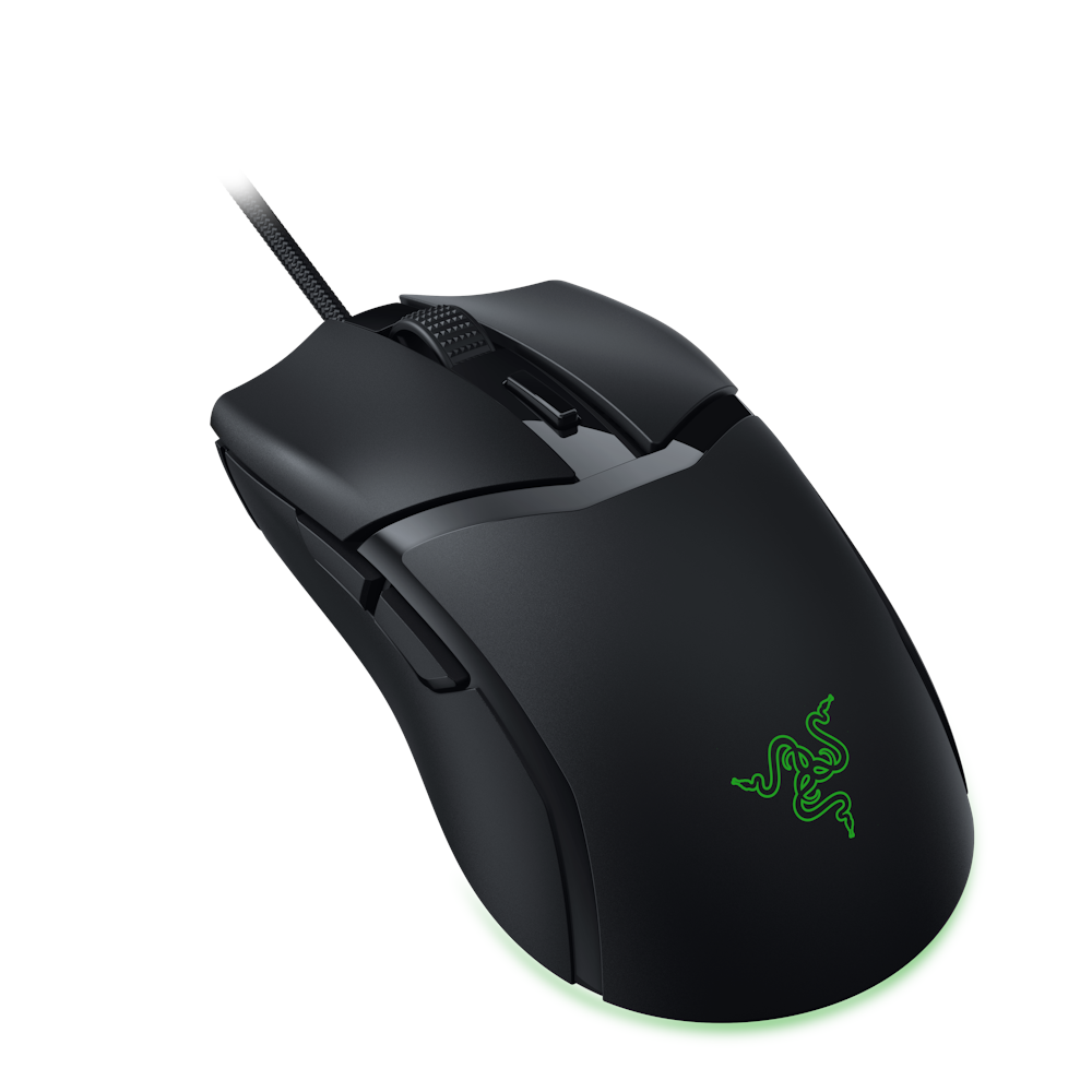 A large main feature product image of Razer Cobra - Customizable Gaming Mouse