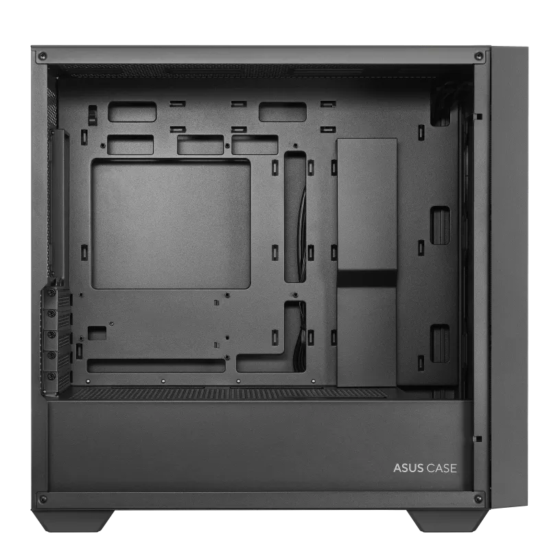 A large main feature product image of ASUS A21 mATX Tower Case - Black