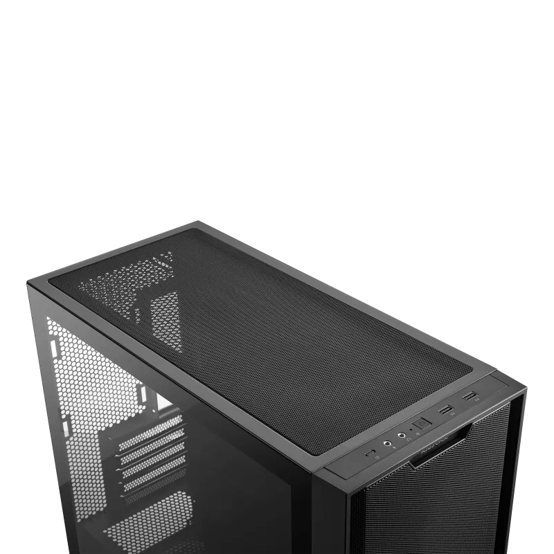 A large main feature product image of ASUS A21 mATX Tower Case - Black