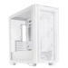 A product image of ASUS A21 mATX Tower Case - White