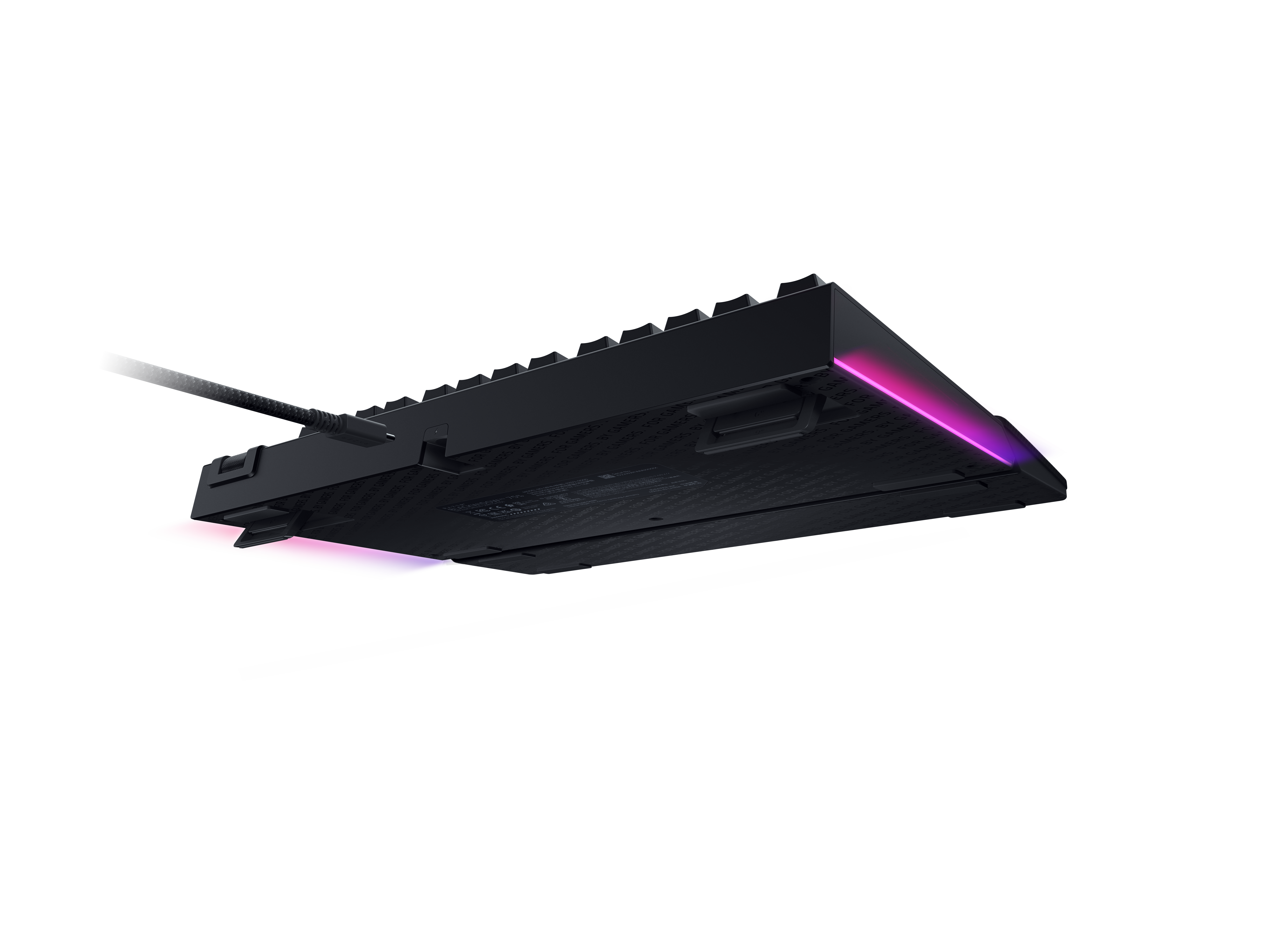 A large main feature product image of Razer BlackWidow V4 75% - Compact Mechanical Gaming Keyboard (Black)