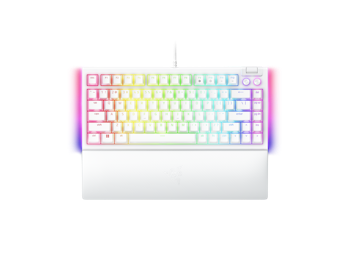 Product image of Razer BlackWidow V4 75% - Compact Mechanical Gaming Keyboard (White) - Click for product page of Razer BlackWidow V4 75% - Compact Mechanical Gaming Keyboard (White)
