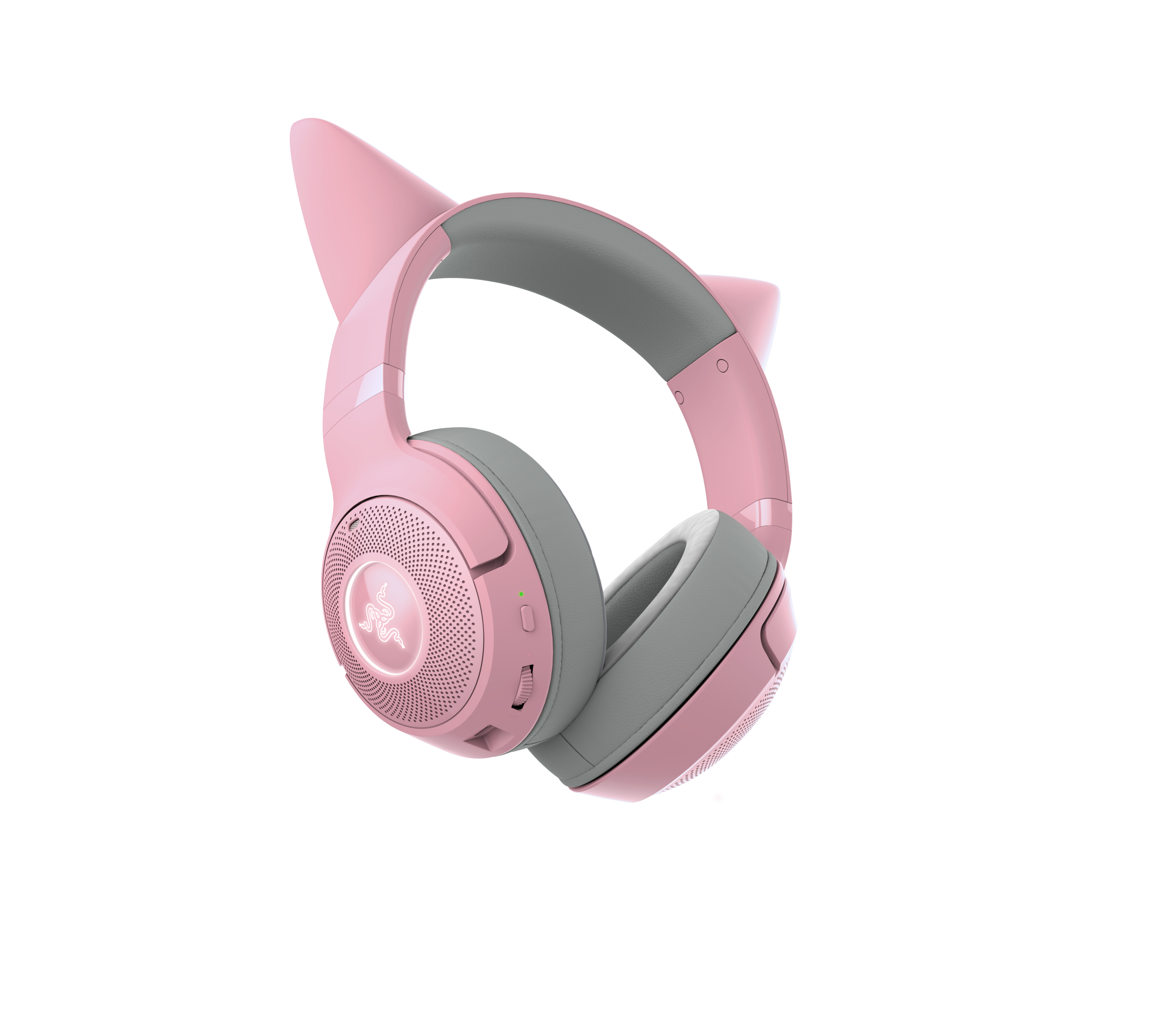 Pink Cat Ear Headphones Razer Headset Kraken Kitty Quartz Razer