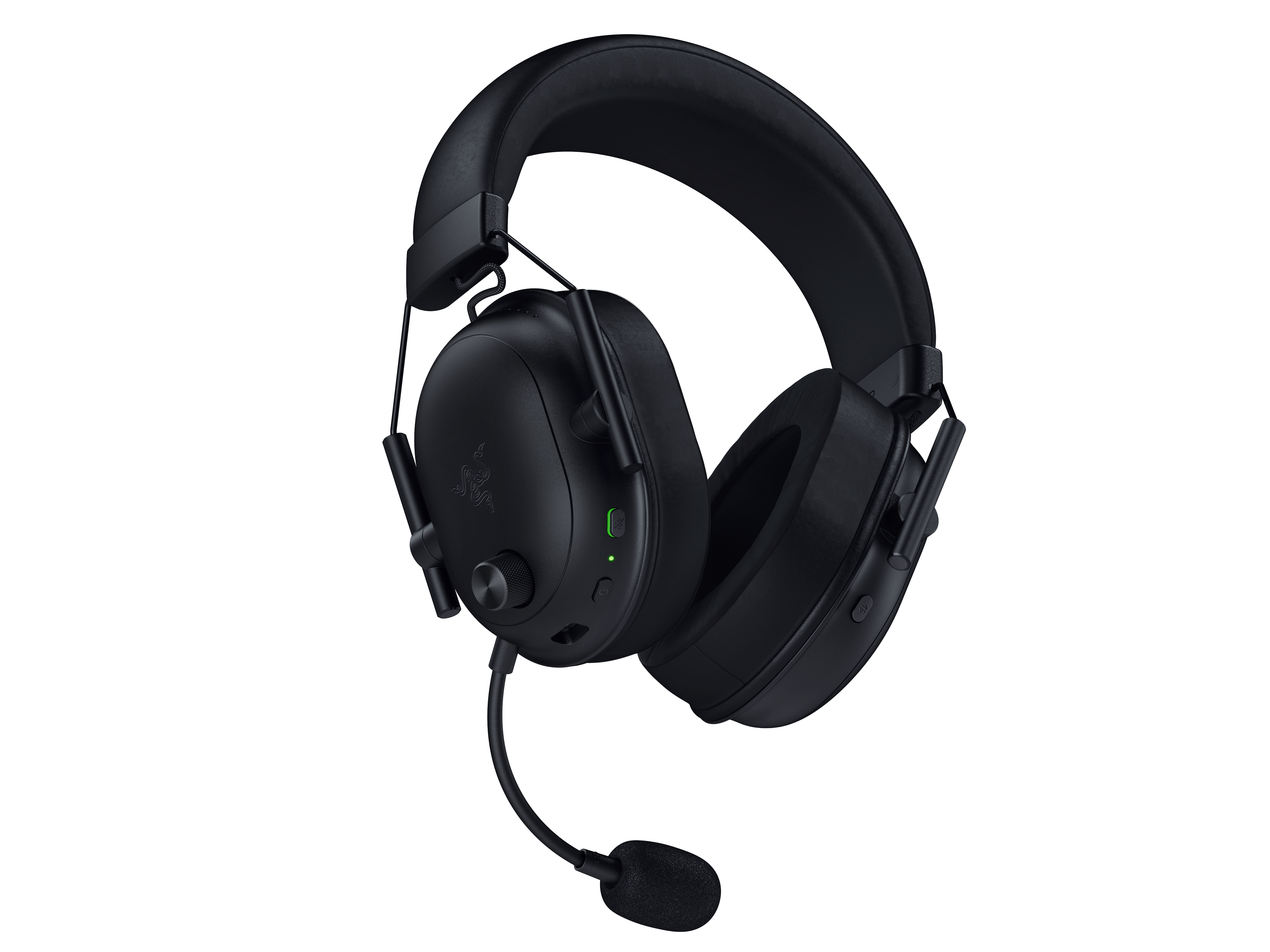 A large main feature product image of Razer BlackShark V2 HyperSpeed - Wireless Ultra-Lightweight Esports Headset (Black)