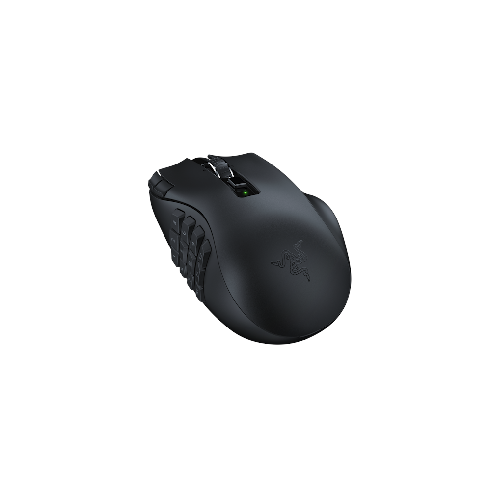 A large main feature product image of Razer Naga V2 HyperSpeed - Wireless MMO Gaming Mouse