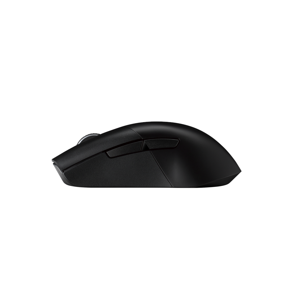 A large main feature product image of ASUS ROG Keris Wireless Aimpoint Gaming Mouse - Black