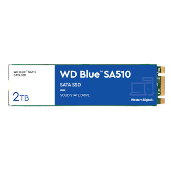 Product image of WD Blue SA510 SATA III M.2 SSD - 2TB - Click for product page of WD Blue SA510 SATA III M.2 SSD - 2TB