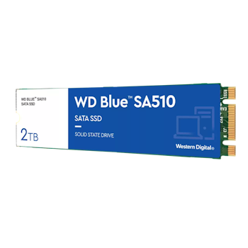 Product image of WD Blue SA510 SATA III M.2 SSD - 2TB - Click for product page of WD Blue SA510 SATA III M.2 SSD - 2TB