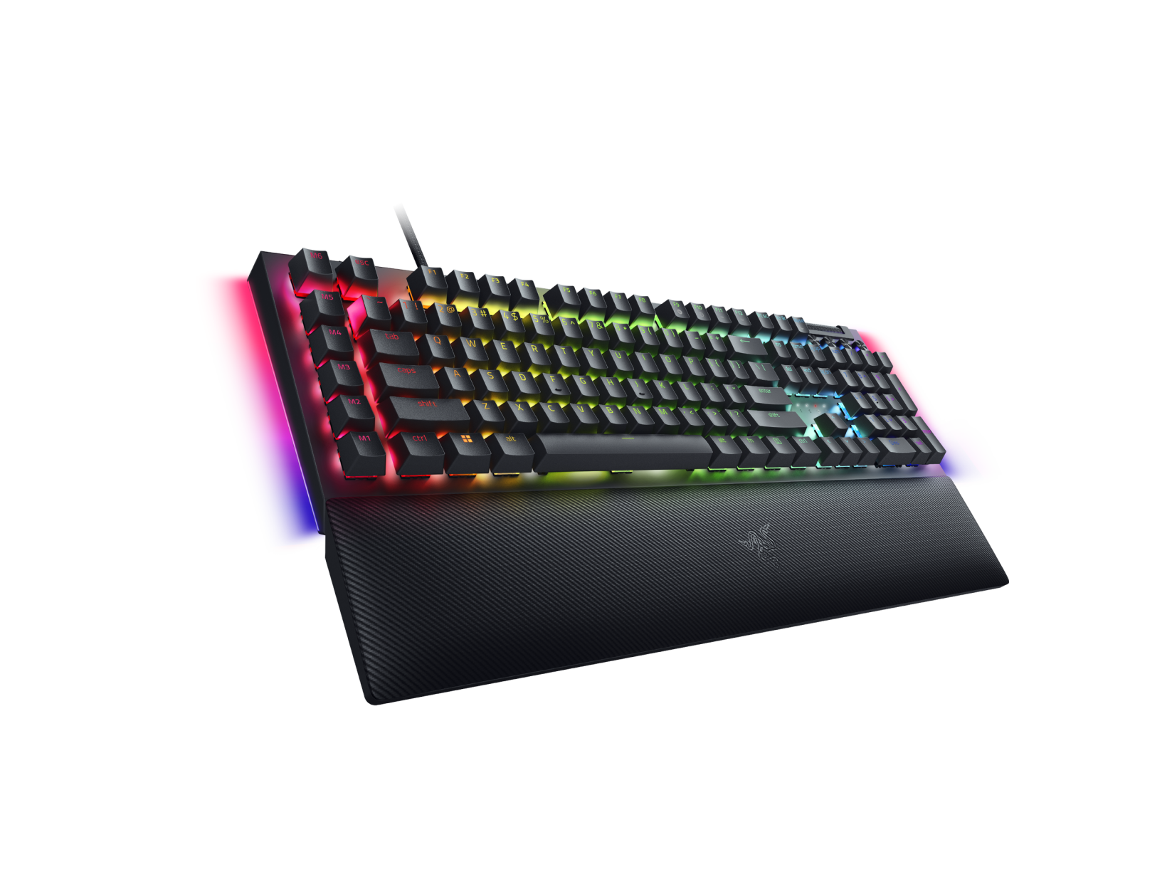 A large main feature product image of Razer BlackWidow V4 - Mechanical Gaming Keyboard (Yellow Switch)