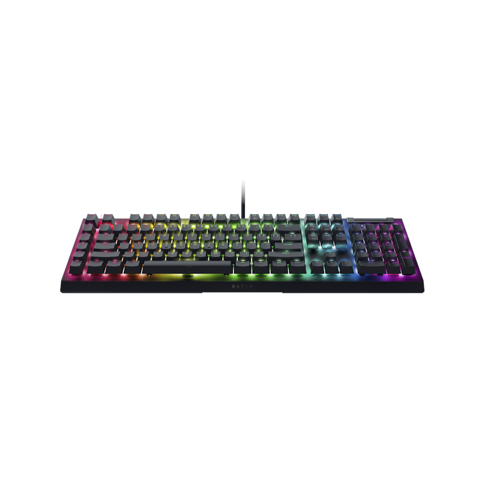 A large main feature product image of Razer BlackWidow V4 X - Mechanical Gaming Keyboard (Yellow Switch)