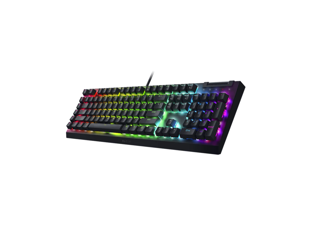 A large main feature product image of Razer BlackWidow V4 X - Mechanical Gaming Keyboard (Yellow Switch)
