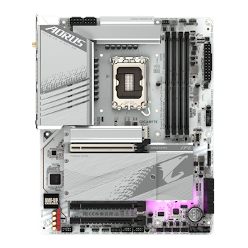 Product image of Gigabyte Z790 Aorus Elite AX ICE ATX Desktop Motherboard - Click for product page of Gigabyte Z790 Aorus Elite AX ICE ATX Desktop Motherboard