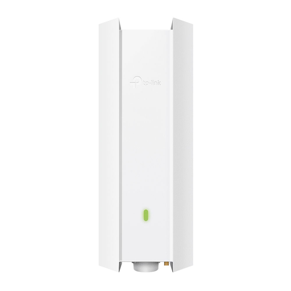 A large main feature product image of TP-Link EAP650-Outdoor - AX3000 Dual-Band Wi-Fi 6 Access Point
