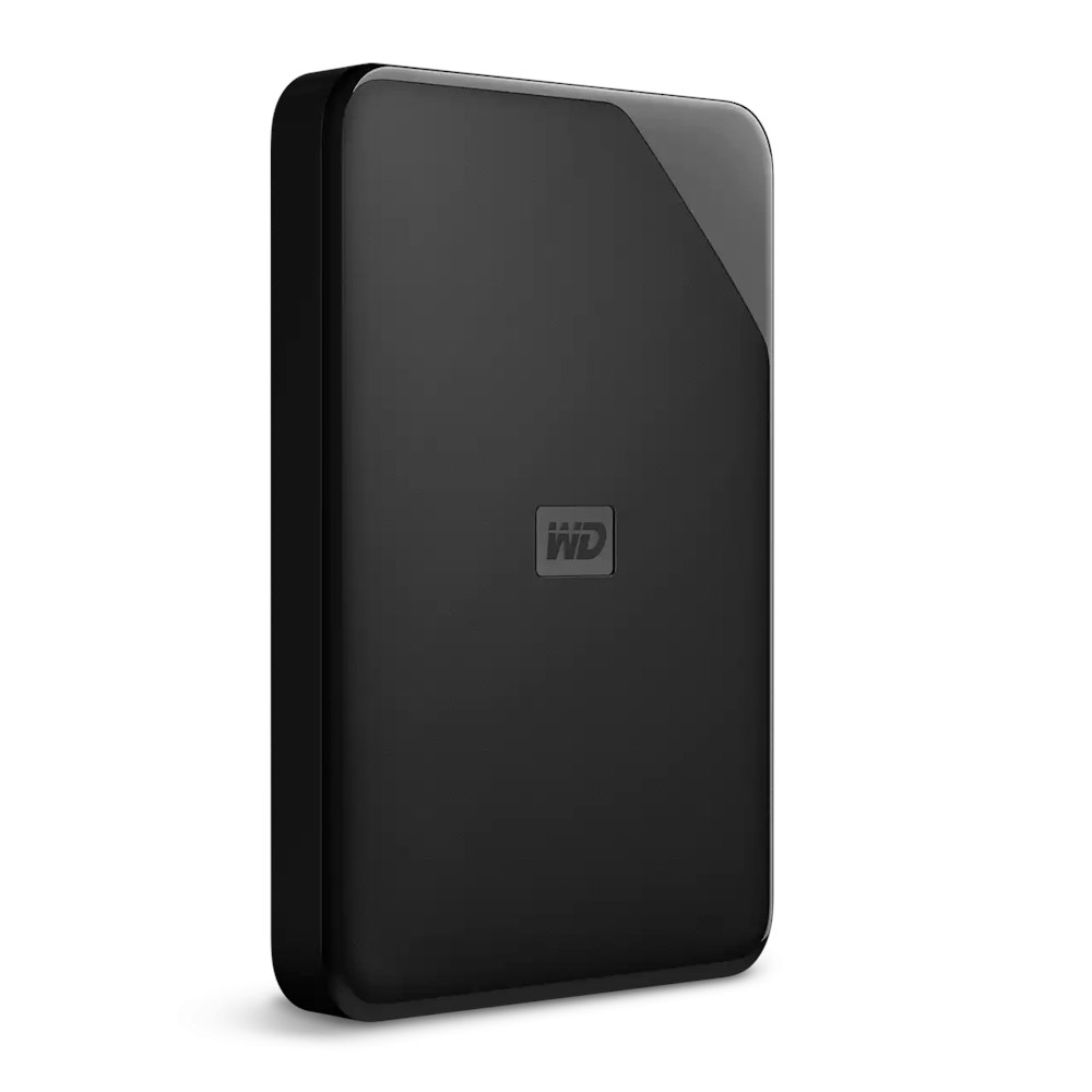 A large main feature product image of WD Elements SE  Portable HDD - 1TB Black 
